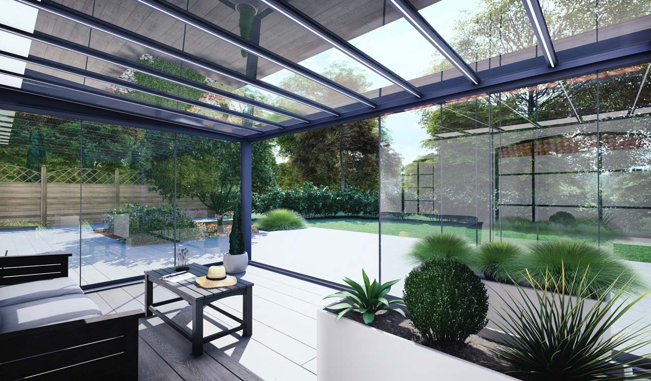 Transformer votre terrasse en jardin d’hiver avec la pergola vitrée