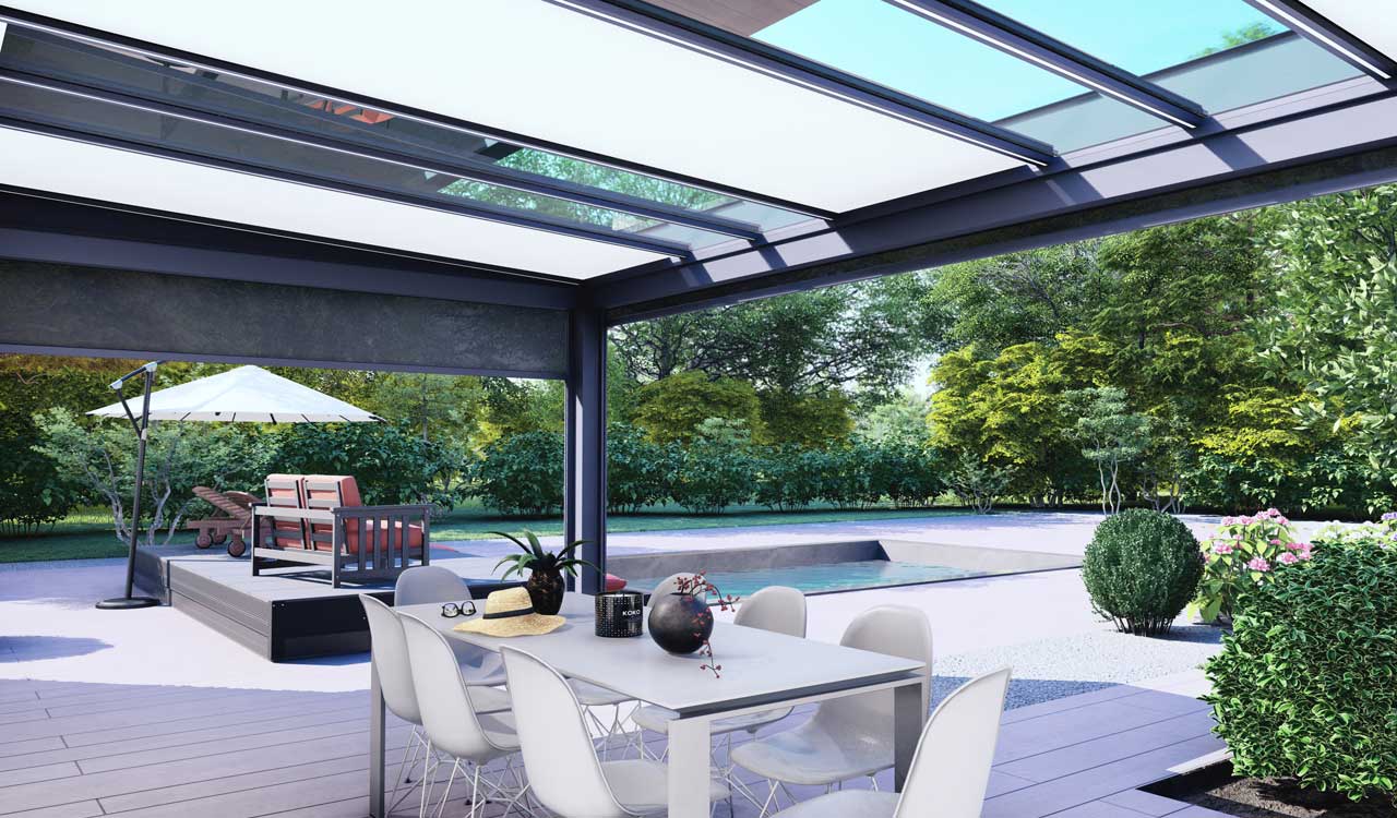 Aménager votre espace extérieur avec une pergola à toiture fixe